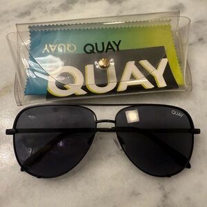 Quay Australia Black Sunglasses